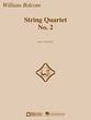 String Quartet #2 Score and Parts cover